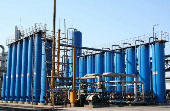 0.3 ถึง 3.6MPa หน่วยไฮโดรเจน PSA ที่มีประสิทธิภาพสูงการสร้างก๊าซป้องกันสนิม